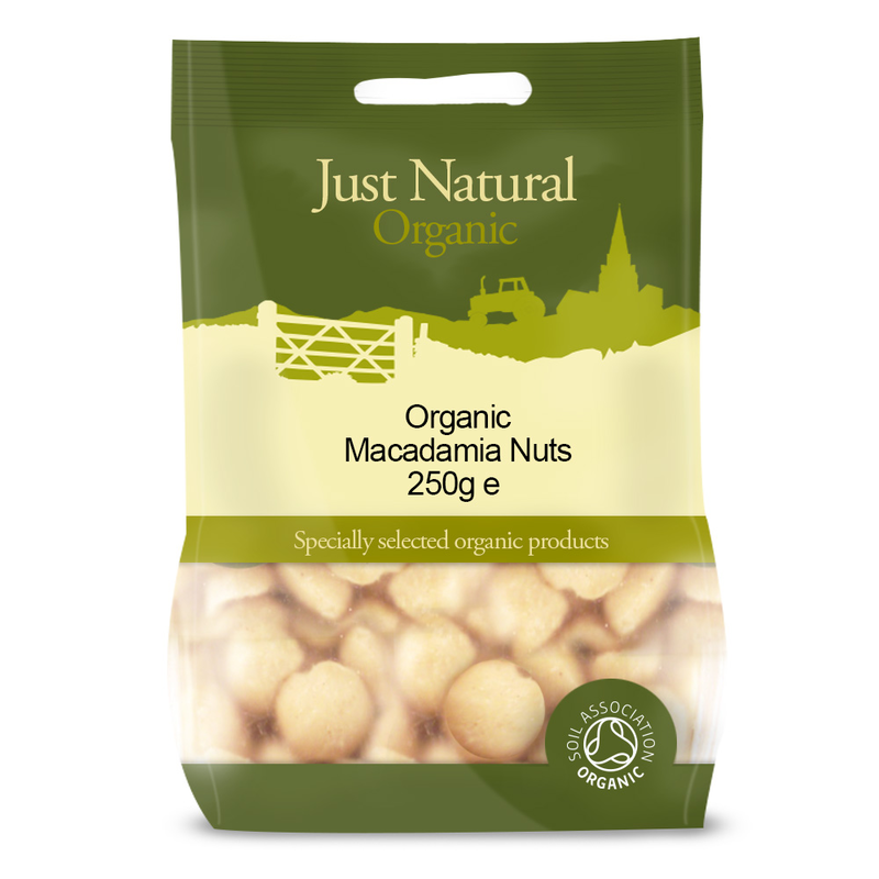 Macadamia Nuts 250g, Organic (Just Natural Organic)