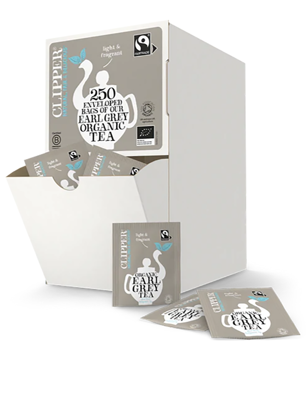 Organic Fairtrade Earl Grey Tea 250 Bags (Clipper)