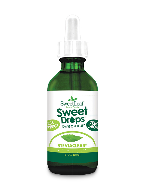 Natural Stevia Sweetdrops 60ml, Clear (SweetLeaf)