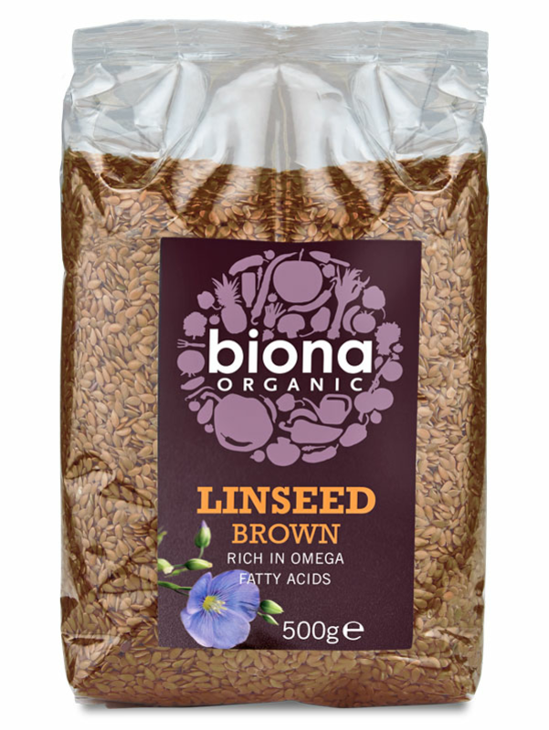 Organic Linseed Brown 500g (Biona)