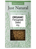 Fenugreek Seed 40g, Organic (Just Natural Herbs)