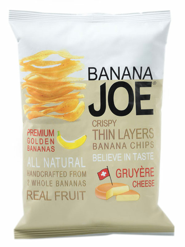 Cheddar Cheese Banana Chips 50g (Banana Joe)