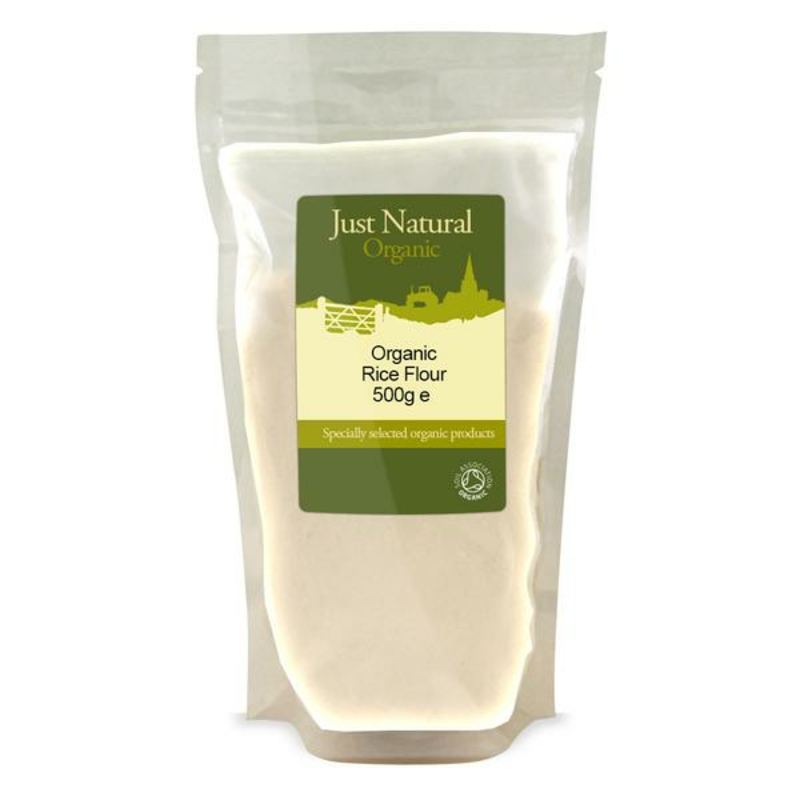 Rice Flour 500g, Organic (Just Natural Organic)