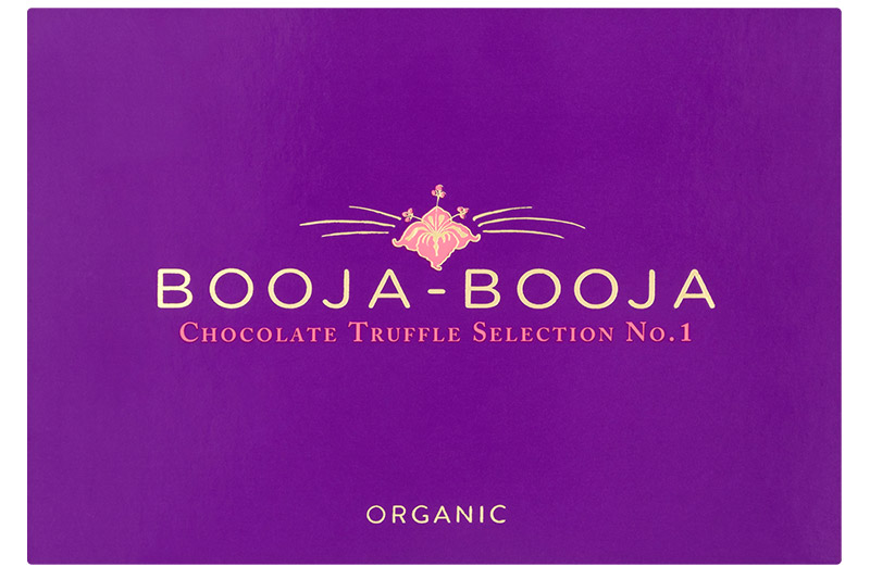 Chocolate Truffles Selection No.1, Organic 69g (Booja-Booja)