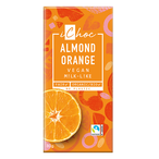 Almond & Orange Rice Milk Chocolate 80g (iChoc)