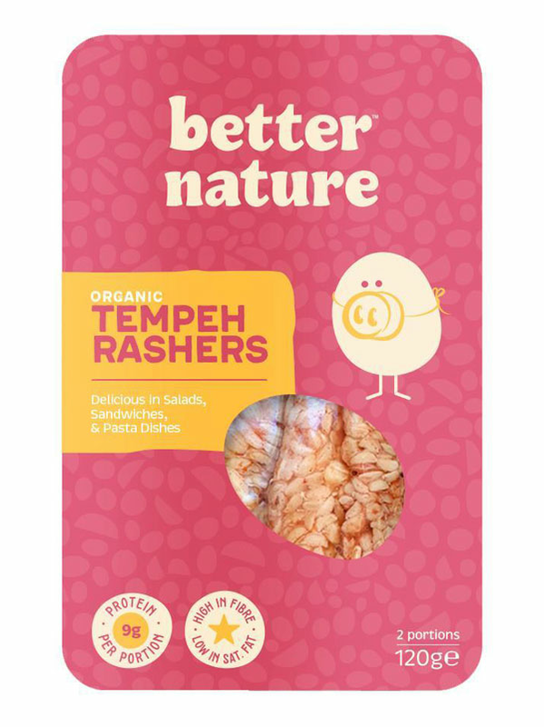 Organic Tempeh Rashers 120g (Better Nature)