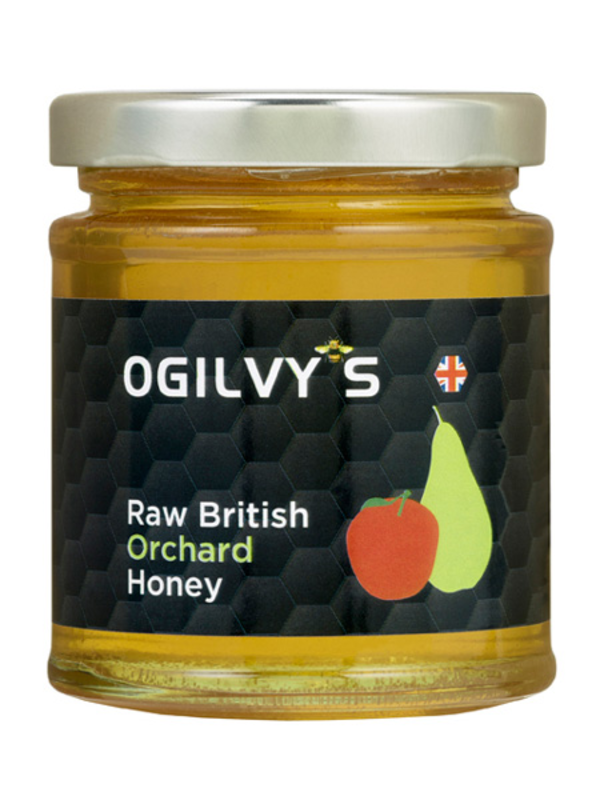 Raw British Orchard Honey 240g (Ogilvy's)