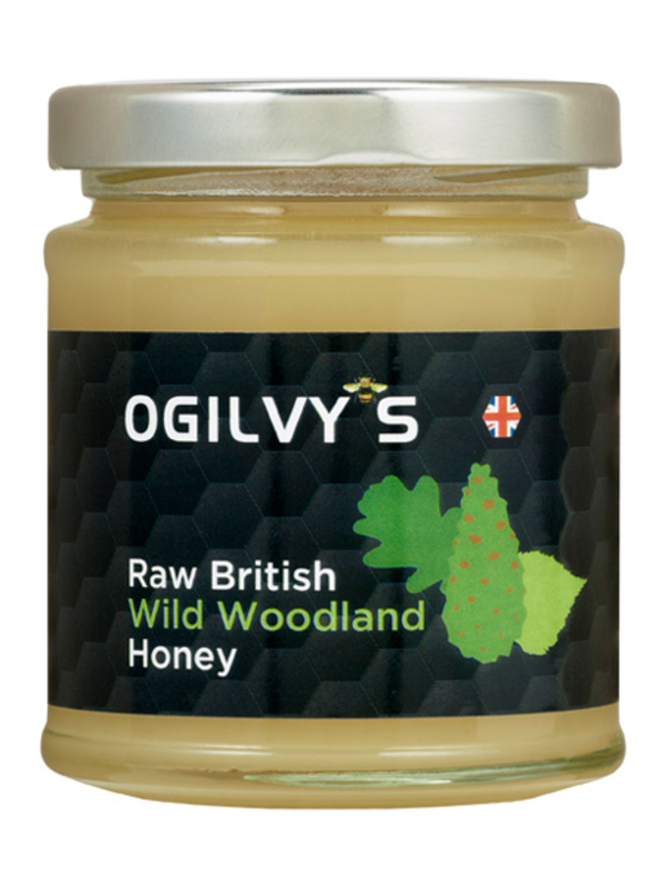 Raw British Wild Woodland Honey 240g (Ogilvy's)