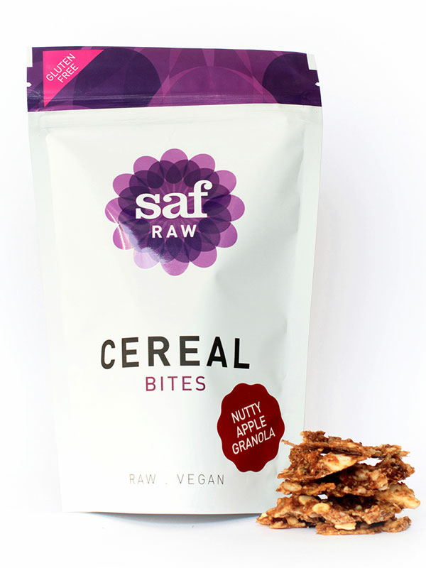 Fruit & Nut Fibre Cereal Bites 60g (Saf Raw) Healthy Supplies