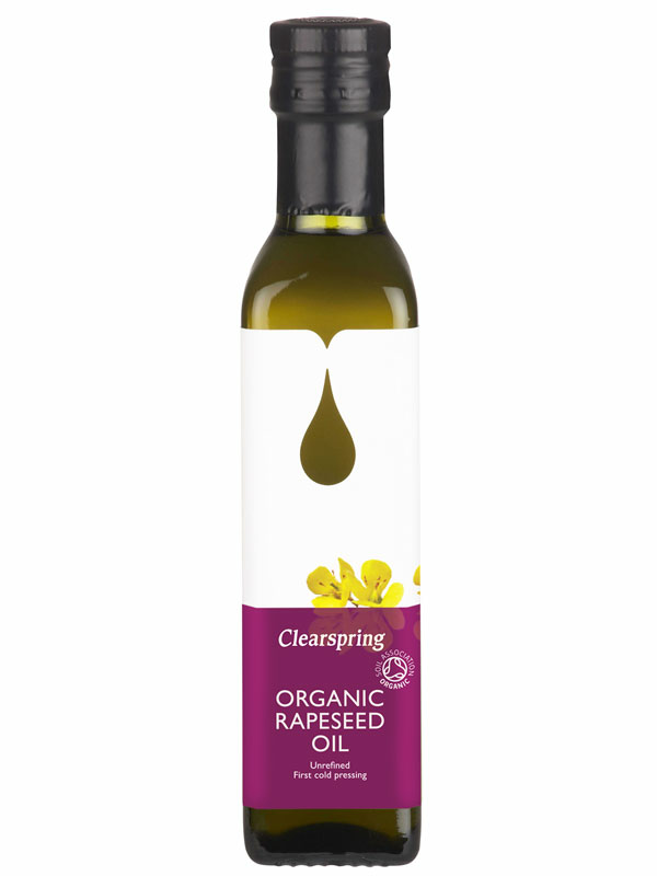 Rapeseed Oil, Organic 250ml (Clearspring)