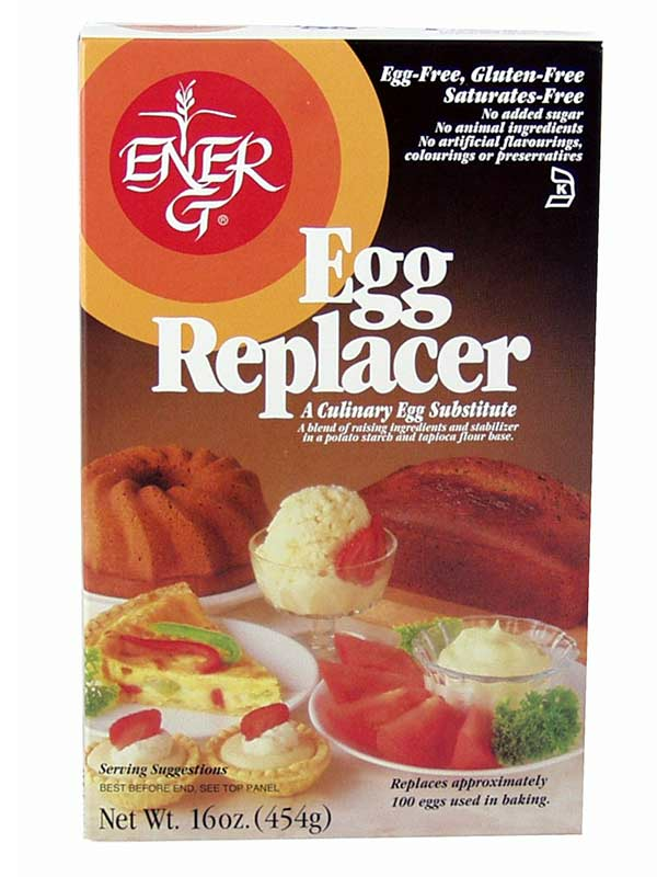 Egg Replacer, GlutenFree 454g (EnerG) Healthy Supplies