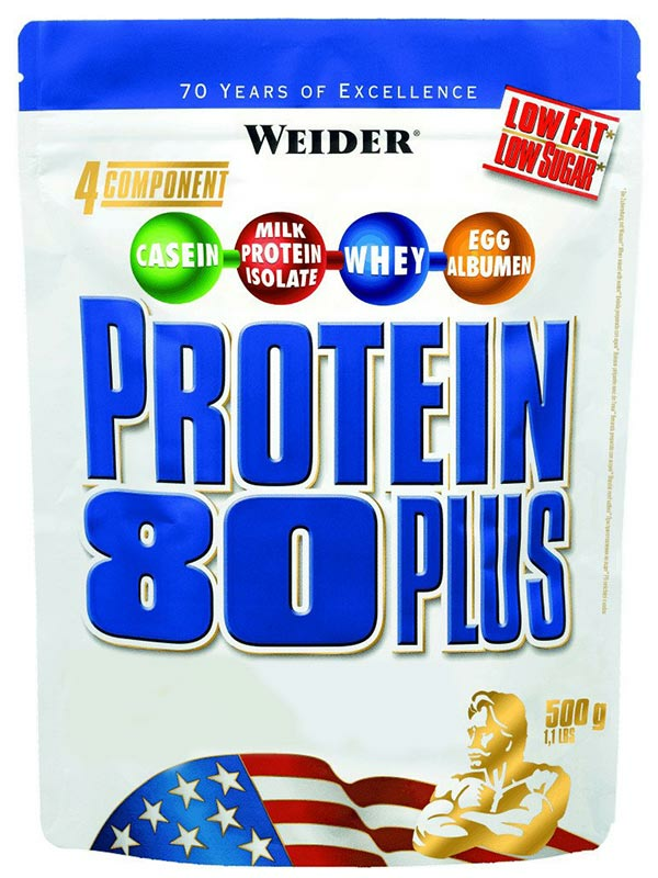 Cookies & Cream Protein 80+ 500g (Weider Nutrition)