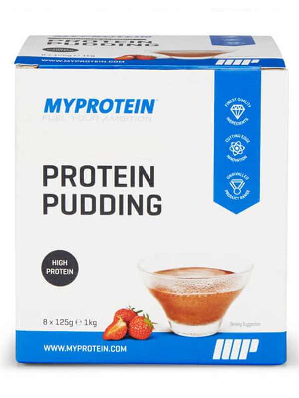 Vanilla Protein Puddings, 8 Pack 125g (MyProtein) Healthy Supplies