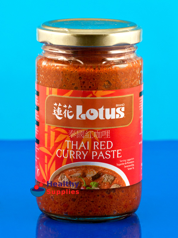 Thai Red Curry Paste 210g (Lotus)