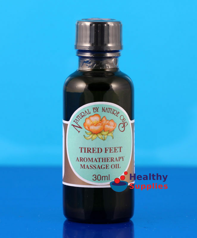 Natural by Nature Tired Feet Massage Oil 30ml Healthy Supplies