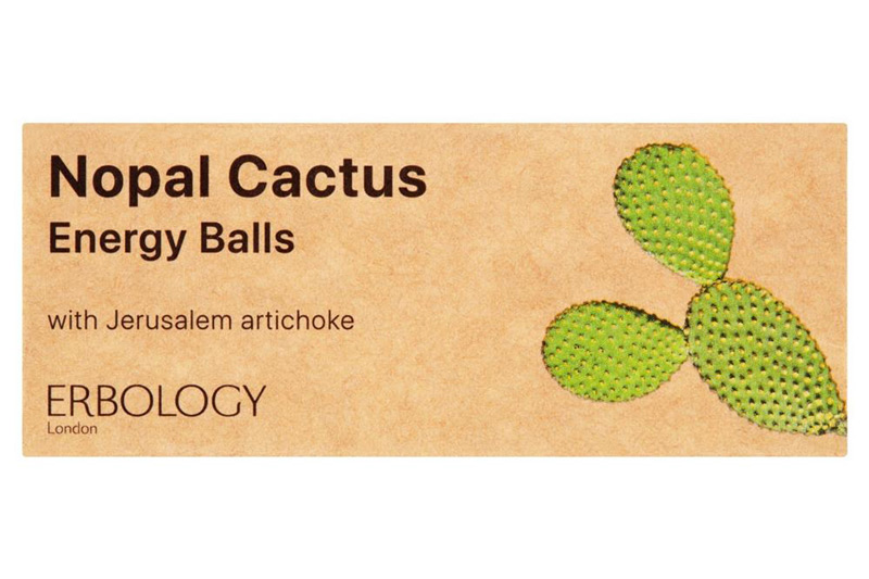 Nopal Cactus Energy Balls, Organic 40g (Erbology)