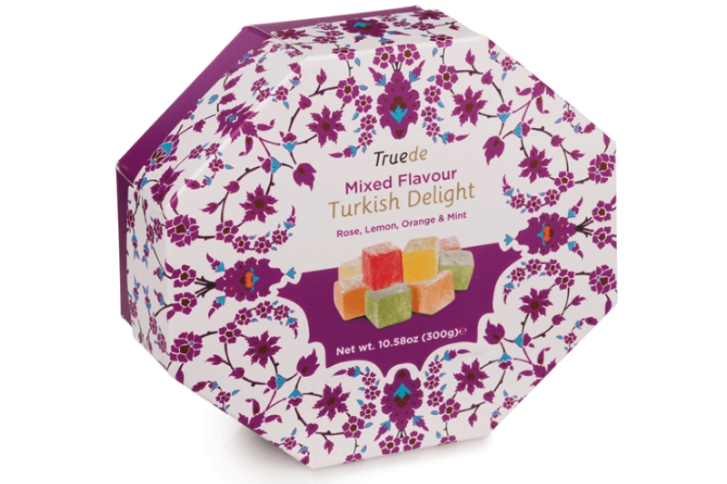 Mixed Flavour Turkish Delight 300g (Truede)