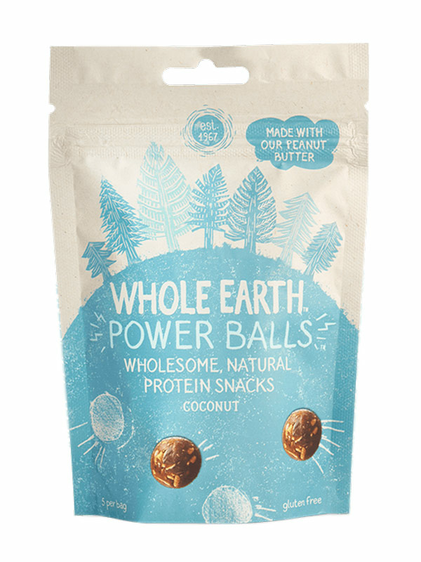 Peanut Power Balls with Coconut x5 balls (Whole Earth)
