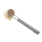 Dish Brush Grey With Replaceable Head (Ecoliving)