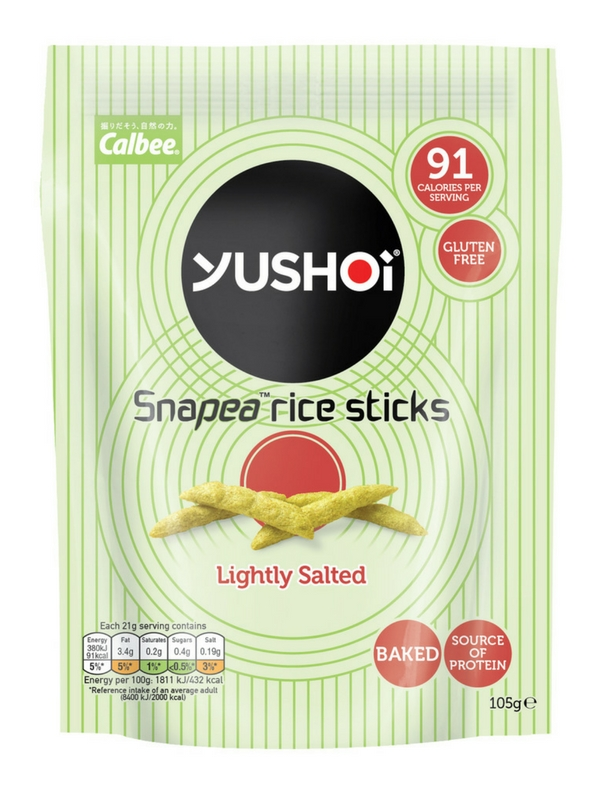 Lightly Salted Snapea Rice Sticks (Yushoi)