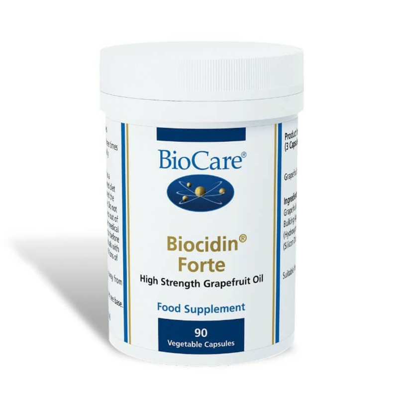 Biocidin Forte 150mg (Grapefruit Seed Extract), 90 Vegi capsules (Biocare)