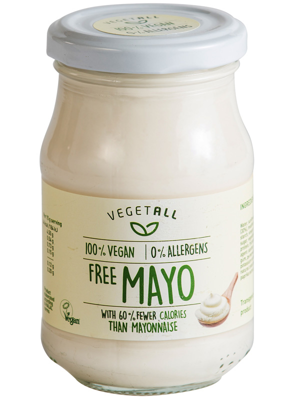 Mayonnaise, Allergen-free 225ml (Vegetall)