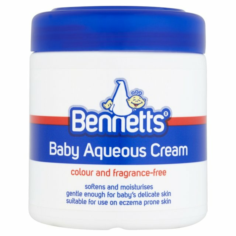 Baby Aqueous Cream, Fragrance Free 500ml, Organic (Bennetts)
