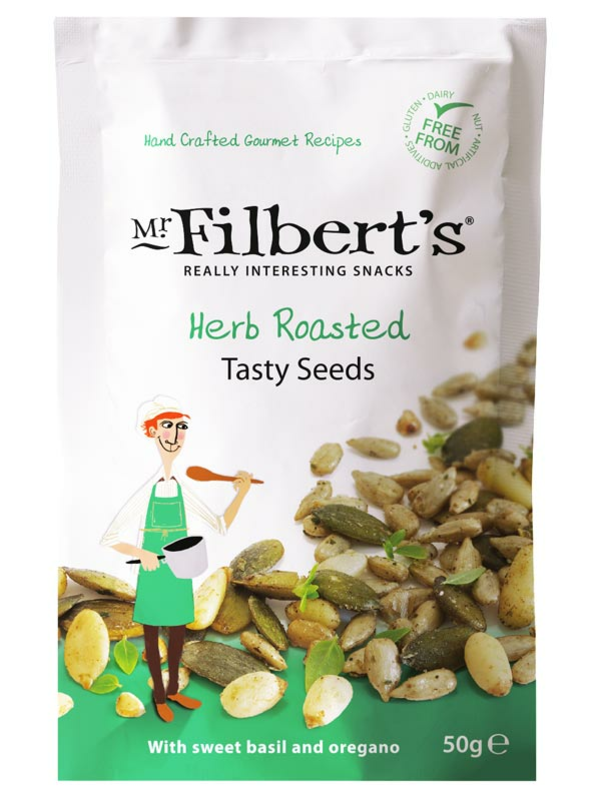 Herb Roasted Tasty Seeds 50g (Mr Filbert's)