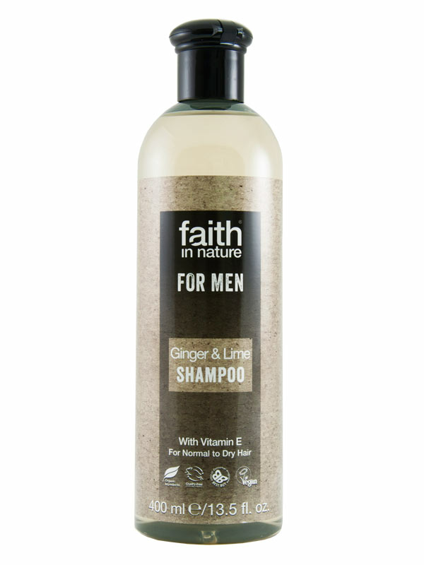Ginger & Lime Shampoo for Men 400ml (Faith in Nature)