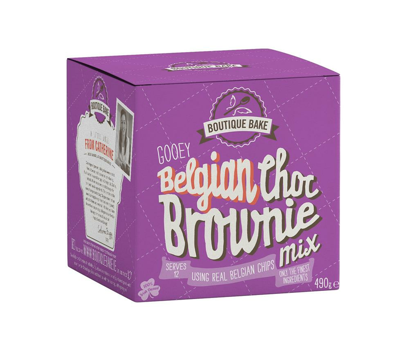 Belgian Choc Brownie Mix 490g (Boutique Bake)