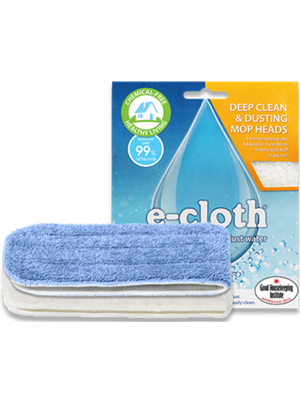 Deep Clean & Dusting Mop Head 2 pack (ECloth) Healthy Supplies