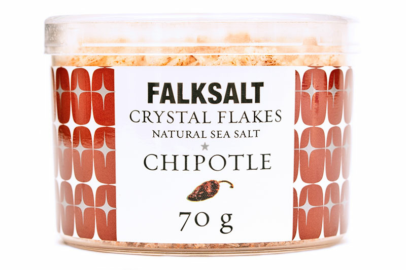 Chipotle Crystal Sea Salt Flakes 70g (Falksalt)