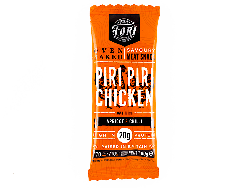 Piri Piri Chicken Savoury Meat Snack Bar 69g (Fori)