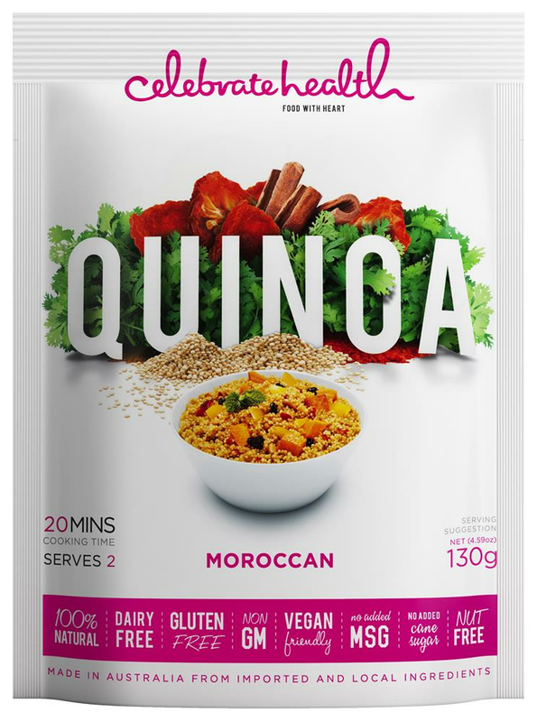 Moroccan Quinoa 130g (Celebrate Health)