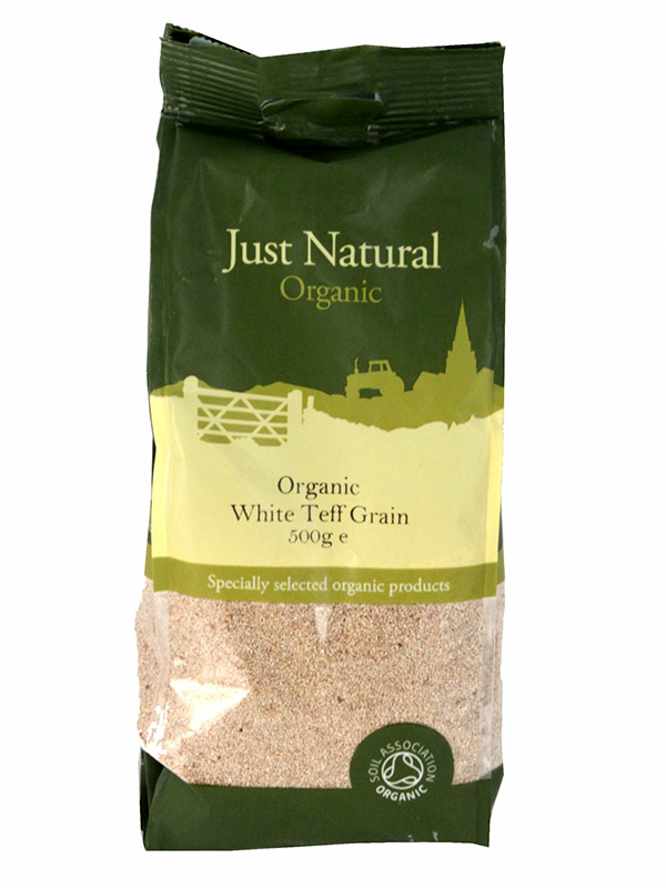 Brown Teff Grain 500g, Organic (Just Natural Organic)