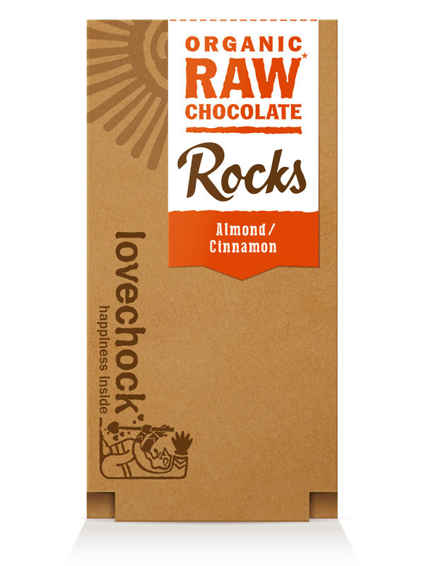 Almond & Cinnamon Rocks 80g (Lovechock)