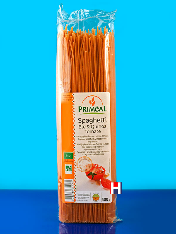 Wheat & Quinoa Spaghetti with Tomato, Organic 500g (Primeal)
