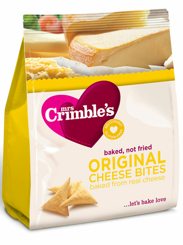 Original Cheese Bites, Gluten-Free 60g (Mrs Crimble's)