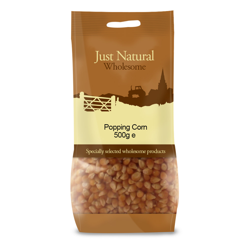 Popping Corn 500g (Just Natural Wholesome)