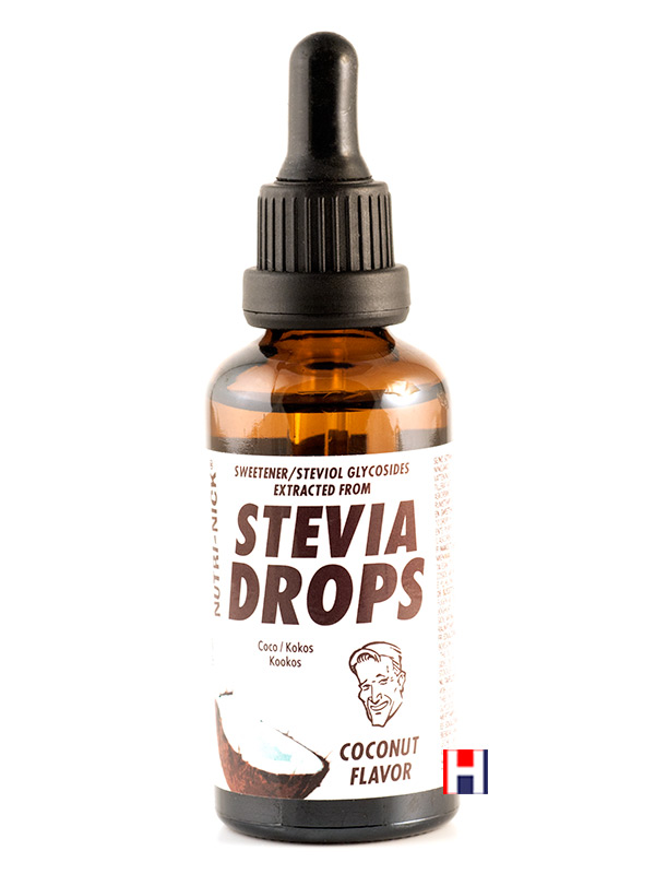 Coconut Stevia Drops 50ml (Nutri Nick)