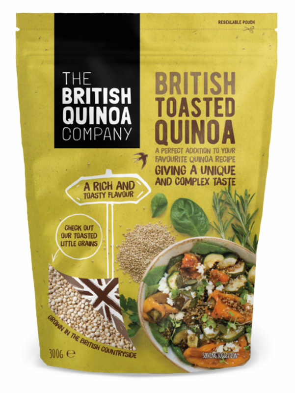 British Toasted Quinoa 300g (The British Quinoa Company)