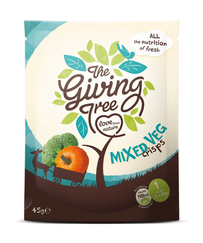 Mixed Veg Crisps 45g (Giving Tree Ventures)