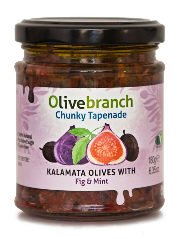 Kalamata Olive Tapenade with Fig & Mint (Olive Branch)