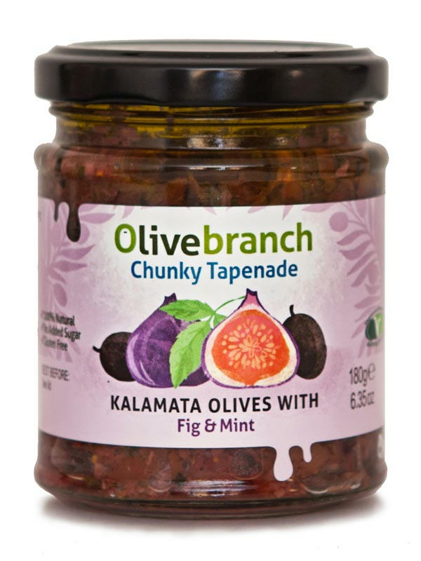 Kalamata Olive Tapenade with Fig & Mint (Olive Branch) Healthy Supplies