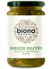 Green Olives in Brine, Organic 280g (Biona)