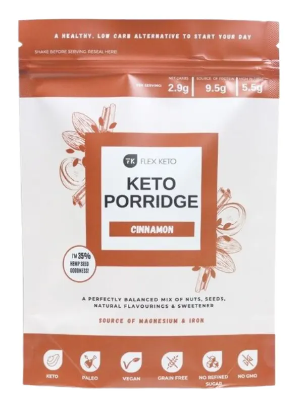 Cinnamon Keto Porridge 250g (FLEX KETO) Healthy Supplies