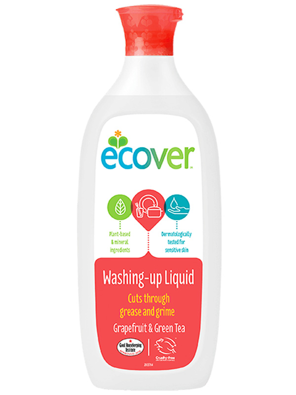Washing Up Liquid - Grapefruit & Green Tea 1L (Ecover)