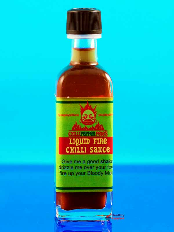 Liquid Fire Chilli Sauce 60ml (Chilli Pepper Pete's)