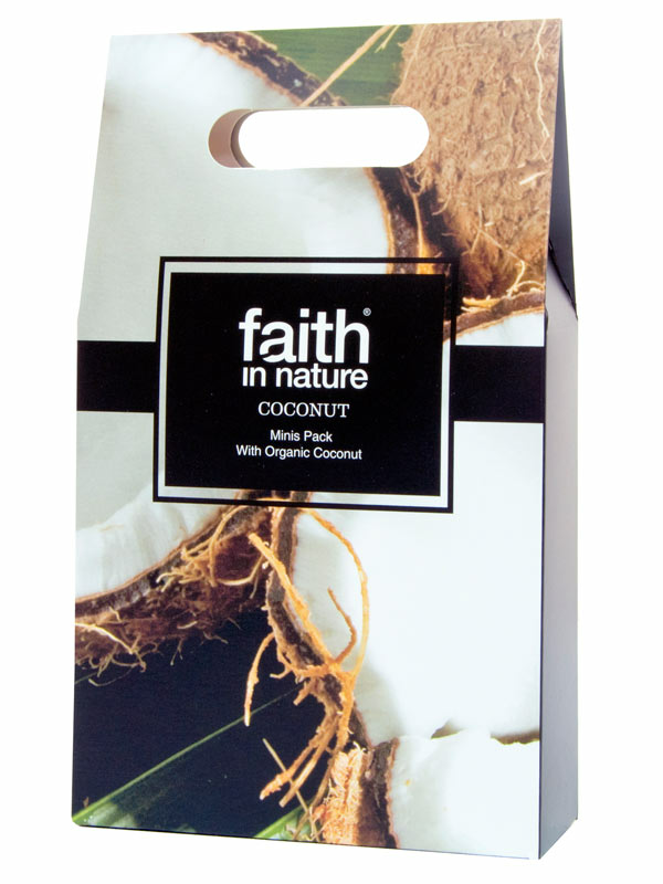 Coconut Mini Gift Pack 3 x 100ml (Faith in Nature)