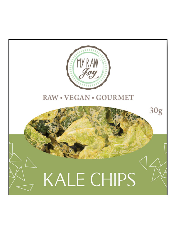 Kale Chips, Organic 30g (My Raw Joy) Healthy Supplies